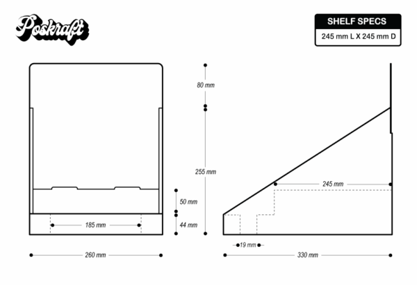 Two-Tier Counter Unit