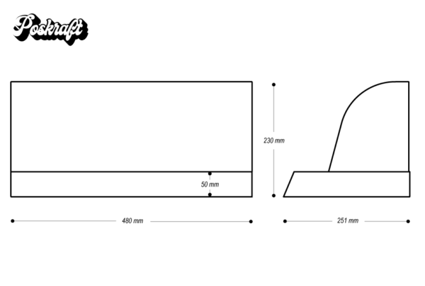 Polypropylene Counter Unit
