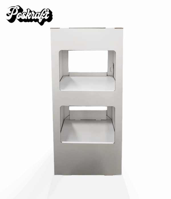 Open Double Sided Floor Stand