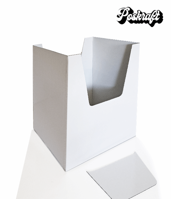 Full Depth Dump Bin with Removable Window