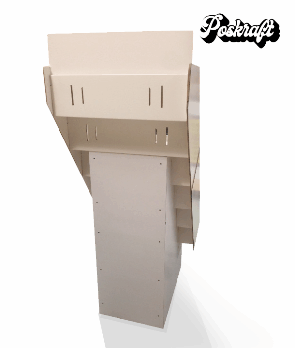 Gondola End with Shelf Lip