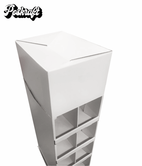 Double Sided DVD Floor Stand