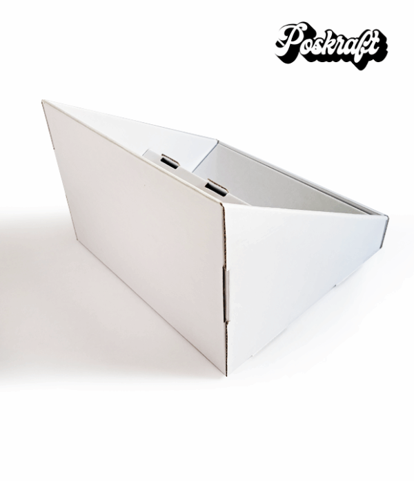 Angled Two-Tier Counter Unit with Integrated Insert