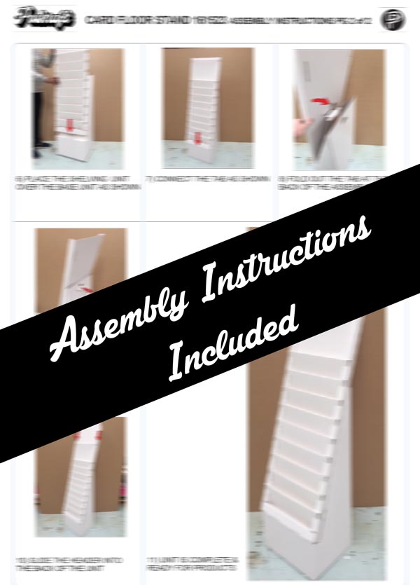 Greeting Card Floor Stand