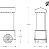Downloadable Dielines- vending cart