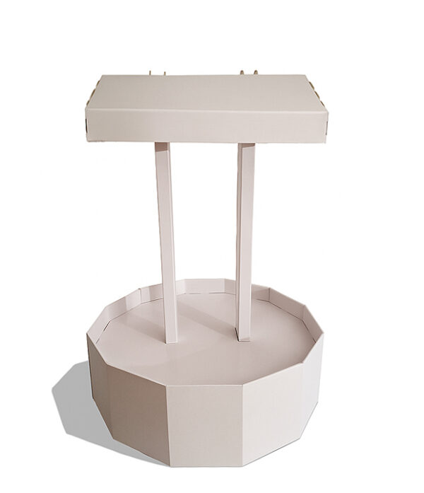 Large cardboard wishing well