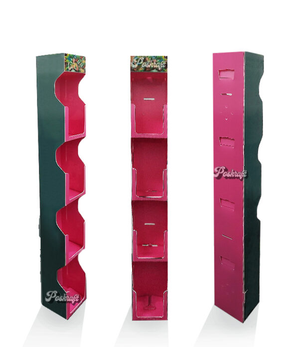 4 Shelf Polypropylene Hangsell with Header