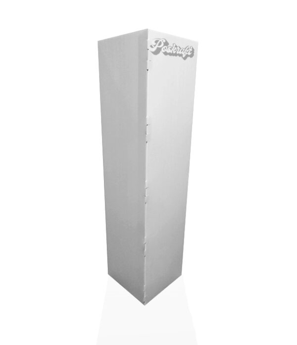 Square Bollard Cover with Enclosed Top