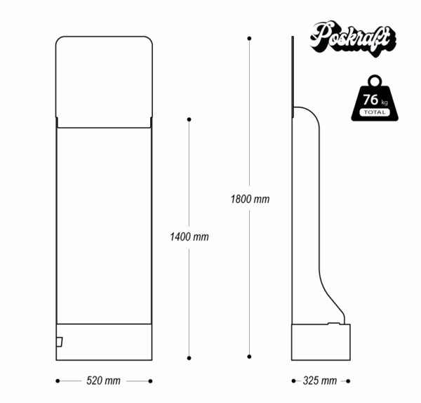 Heavy Duty Case Stacker