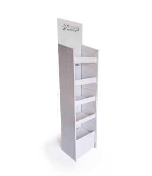 5 Shelf Clip Tower with Kicker