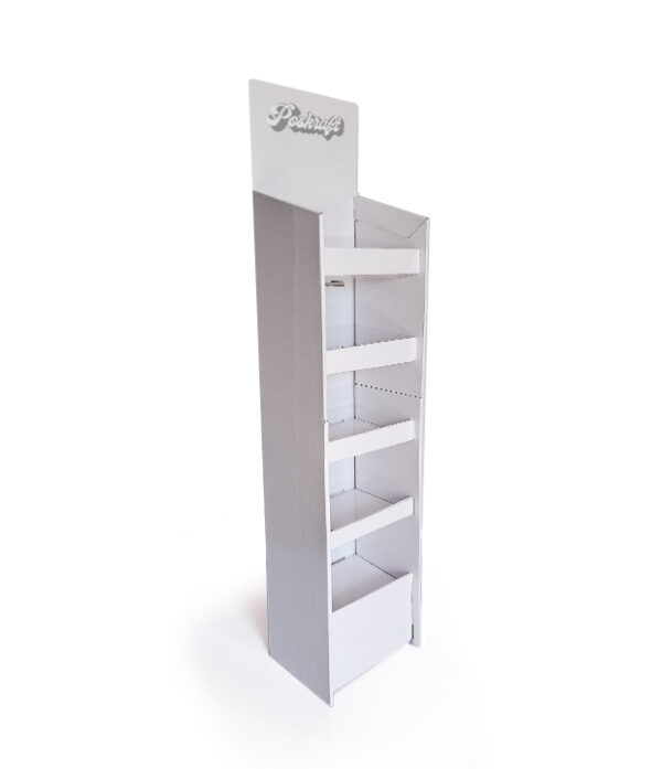 5 Shelf Clip Tower with Kicker