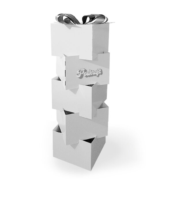 Cube Stacker with Bow