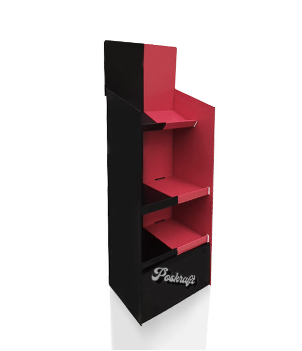 3 Shelf Clip Tower with Removable Shelves