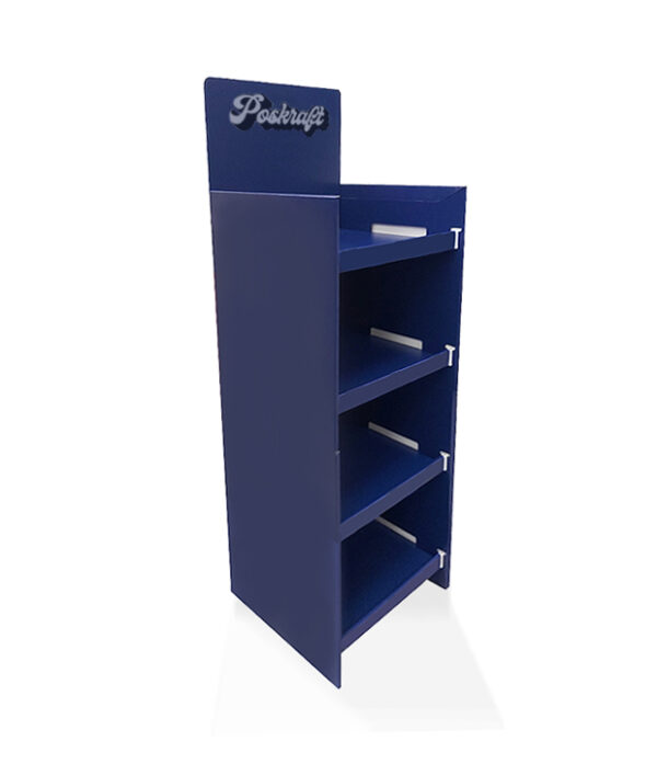 Compact 4 Shelf Clip Tower