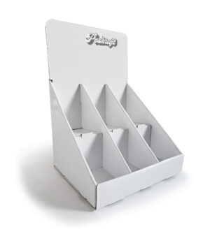 Two-Tier Counter Unit with Dividers