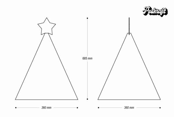 Pyramid Christmas Tree