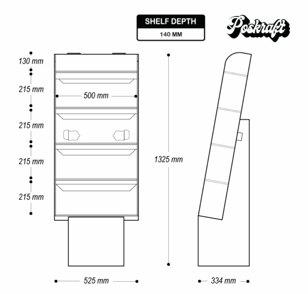 Tilt-Back Floor Stand