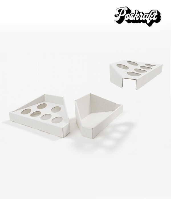 Modular Tiered Cardboard Display Stand