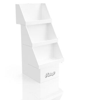 HD Cascade Display with Shelf Lip